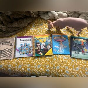 Educational Workbook Set for Kids Teacher Key grade 3 Abeka